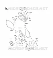 COUVERCLES MOTEUR pour Kawasaki KLX110