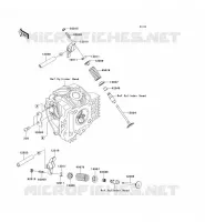 SOUPAPE pour Kawasaki KLX110