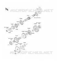 TRANSMISSION pour Kawasaki KLX110