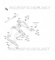BRAS OSCILLANT pour Kawasaki KLX110