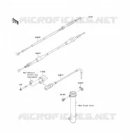 CABLES pour Kawasaki KLX110