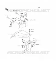 CATADIOPTRES(CN) pour Kawasaki KLX110