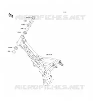 CH&Acirc;SSIS pour Kawasaki KLX110