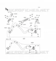 &Eacute;CHAPPEMENT pour Kawasaki KLX110