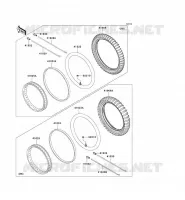 ROUE/PNEUS pour Kawasaki KLX110