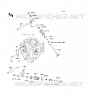 SOUPAPE pour Kawasaki KLX110
