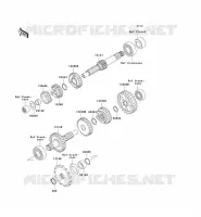TRANSMISSION pour Kawasaki KLX110