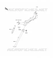 BEQUILLES pour Kawasaki KLX110