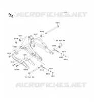 BRAS OSCILLANT pour Kawasaki KLX110