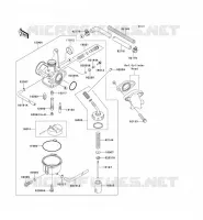 CARBURATEUR pour Kawasaki KLX110