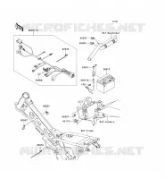 CHASSIS EQUIPMENT ELECTRIQUE pour Kawasaki KLX110