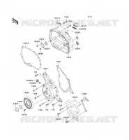 COUVERCLES MOTEUR pour Kawasaki KLX110