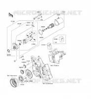 D&Eacute;MARREUR pour Kawasaki KLX110