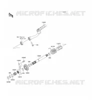 MECANISME DE KICK pour Kawasaki KLX110