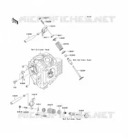 SOUPAPE pour Kawasaki KLX110
