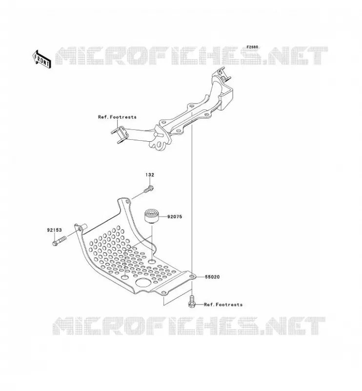 PROTECTION(S) Kawasaki TOUT-TERRAIN 110 2013 KLX110  KLX110CDF