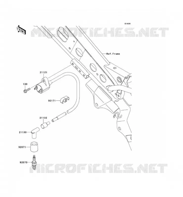 SYSTEME D&acute;ALLUMAGE Kawasaki TOUT-TERRAIN 110 2013 KLX110  KLX110CDF
