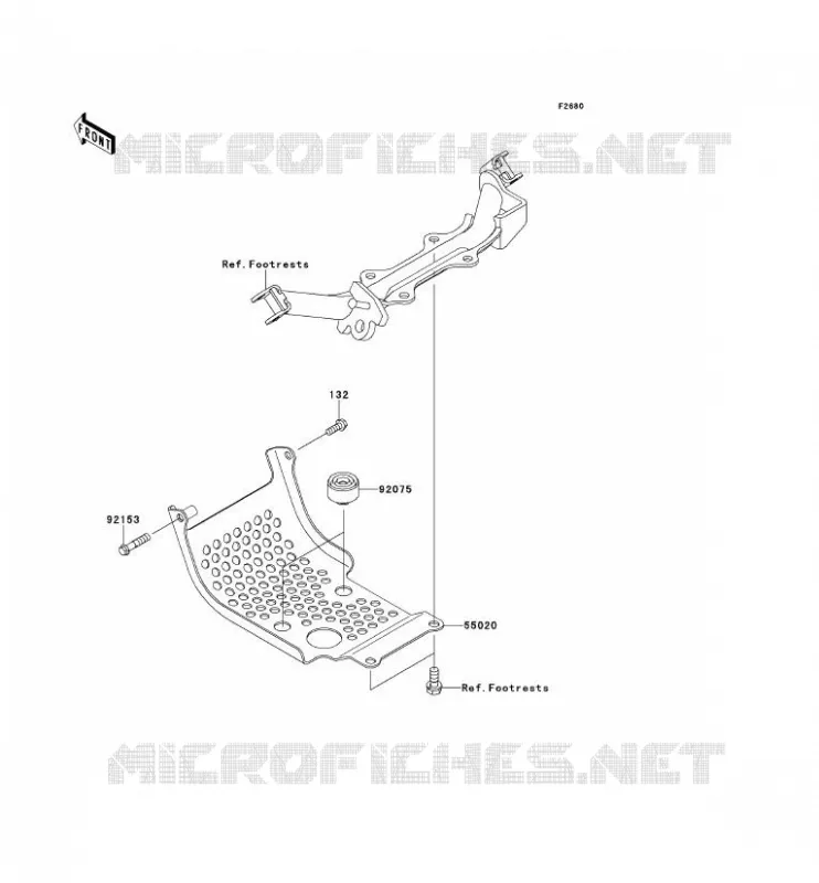 PROTECTION(S) Kawasaki TOUT-TERRAIN 110 2011 KLX110L  KLX110DBF