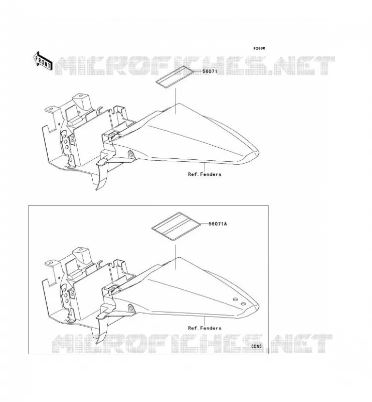 LABEL Kawasaki TOUT-TERRAIN 110 2013 KLX110L  KLX110DDF