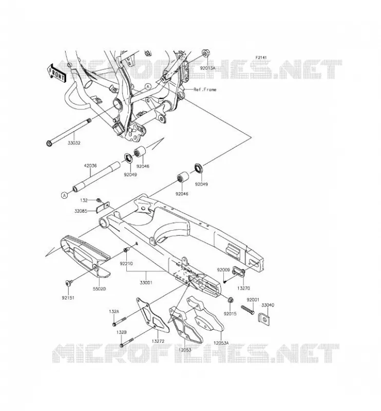 BRAS OSCILLANT Kawasaki TOUT-TERRAIN 140 2012 KLX140  KLX140ACF
