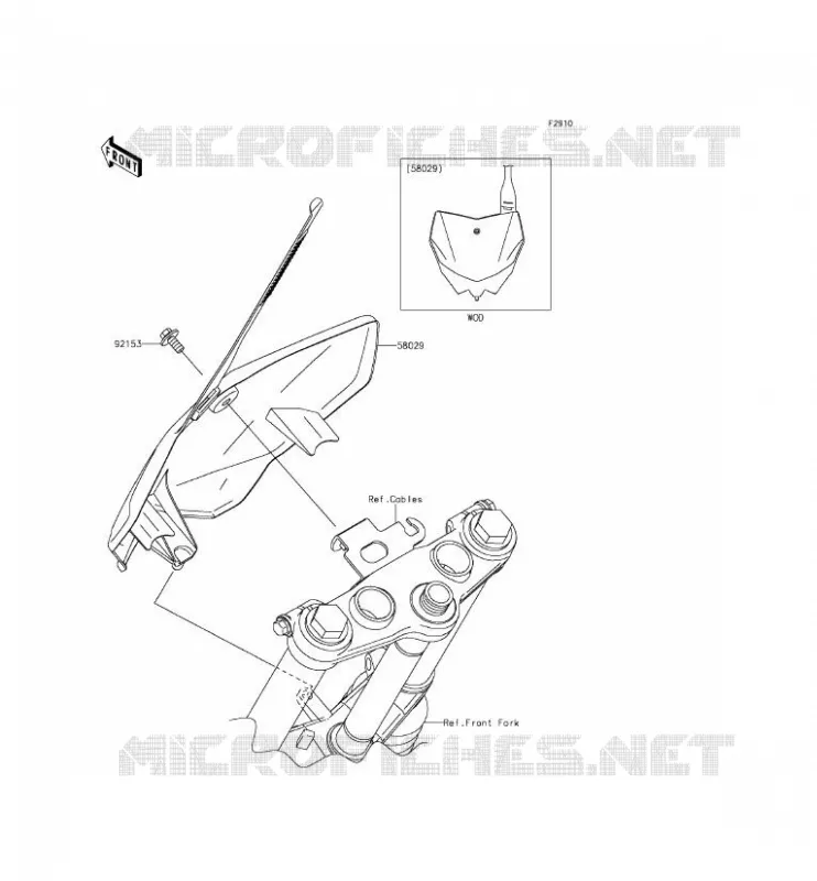 ACCESSOIRE Kawasaki TOUT-TERRAIN 140 2014 KLX140L  KLX140BEF