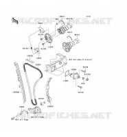 ARBRE A CAME/TENDEUR pour Kawasaki KLX450R