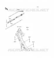 CABLES pour Kawasaki KLX450R