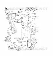 CHASSIS EQUIPMENT ELECTRIQUE pour Kawasaki KLX450R