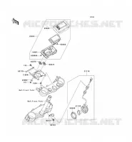 COMPTEURS pour Kawasaki KLX450R