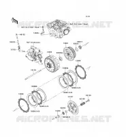 EMBRAYAGE pour Kawasaki KLX450R