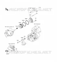 FILTRE &Agrave; HUILE pour Kawasaki KLX450R