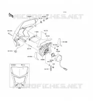 OPTIQUE(S)( JKALX450AAA013364) pour Kawasaki KLX450R