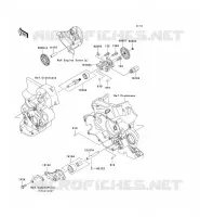 POMPE A HUILE pour Kawasaki KLX450R