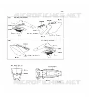STICKER pour Kawasaki KLX450R