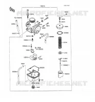 CARBURATEUR pour Kawasaki KX100