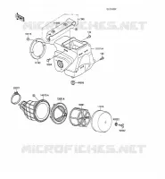 FILTRE A AIR pour Kawasaki KX100