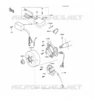 G&Eacute;N&Eacute;RATEUR pour Kawasaki KX100