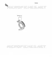 PIECE EN OPTION(COURONNE) pour Kawasaki KX100
