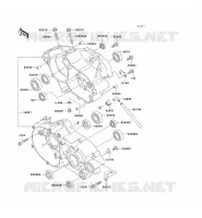 CARTER MOTEUR(S) pour Kawasaki KX100
