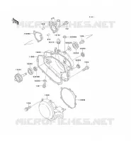 COUVERCLES MOTEUR pour Kawasaki KX100