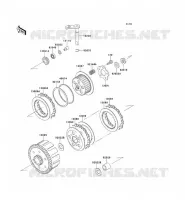EMBRAYAGE pour Kawasaki KX100