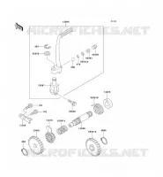 MECANISME DE KICK pour Kawasaki KX100