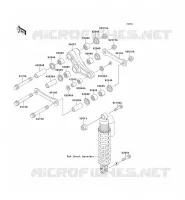 SUSPENSION pour Kawasaki KX100