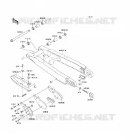BRAS OSCILLANT pour Kawasaki KX125