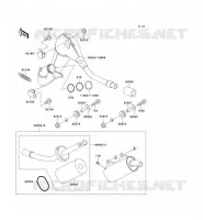 &Eacute;CHAPPEMENT pour Kawasaki KX125