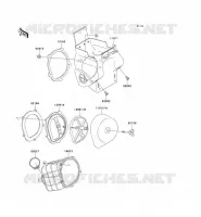 FILTRE &Agrave; AIR pour Kawasaki KX125