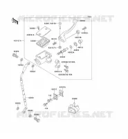 MAITRE CYLINDRE AV pour Kawasaki KX125