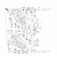 CARTER MOTEUR(S) pour Kawasaki KX125