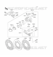 &Eacute;TRIER ARRI&Egrave;RE pour Kawasaki KX125