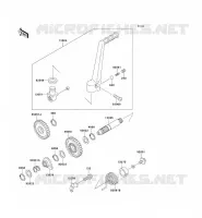 MECANISME DE KICK pour Kawasaki KX125